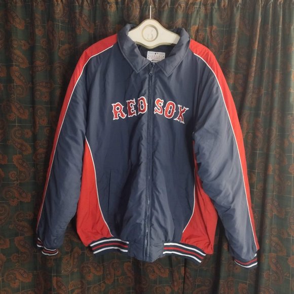 Genuine MLB Merch Red Sox Bomber Jacket Winter Coat - Men's Size XXL